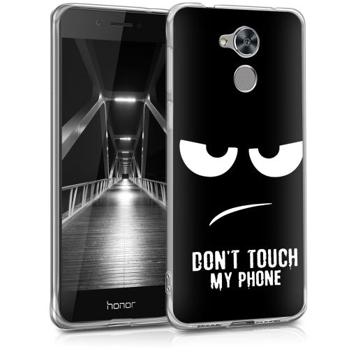 KW Θήκη Σιλικόνης Honor 6C Pro - Don't Touch My Phone (43558.02)
