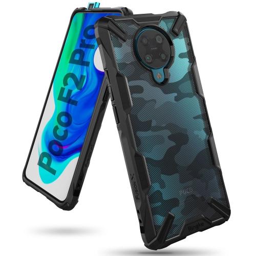 Ringke Fusion X Θήκη Σιλικόνης Xiaomi Poco F2 Pro - Camo Black (67111)