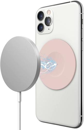 Elago MagSafe Guide for Smartphones - Αυτοκόλλητο MagSafe για Συσκευές με Ασύρματη Φόρτιση - Sand Pink (EMSGUIDE-SPK)