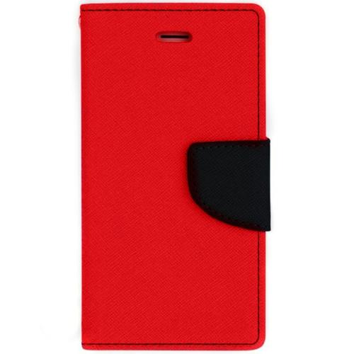 Θήκη Fancy Diary Meizu MX5 - Πορτοφόλι (9396) - Κόκκινο/Μπλέ - OEM