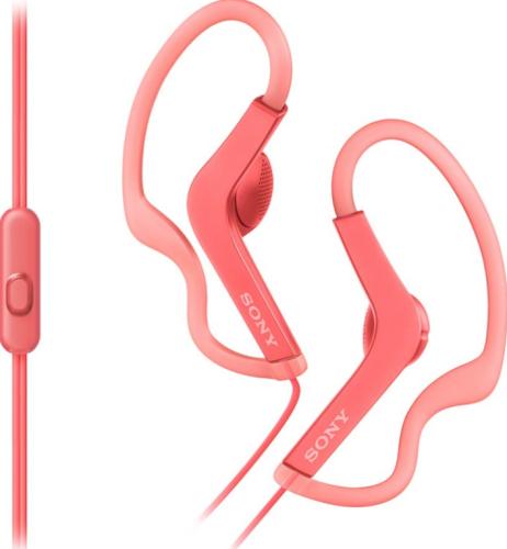 Sony Sport MDR-AS210 - Ενσύρματα Ακουστικά Handsfree - Pink (MDRAS210APP.CE7)