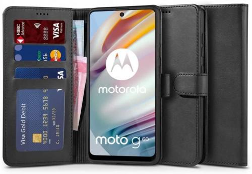 Tech-Protect Wallet 2 - Θήκη Πορτοφόλι Motorola Moto G60 - Black (9589046918872)