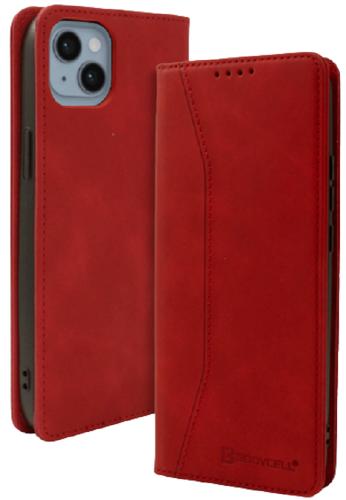 Bodycell Θήκη - Πορτοφόλι Apple iPhone 14 - Red (5206015013973)