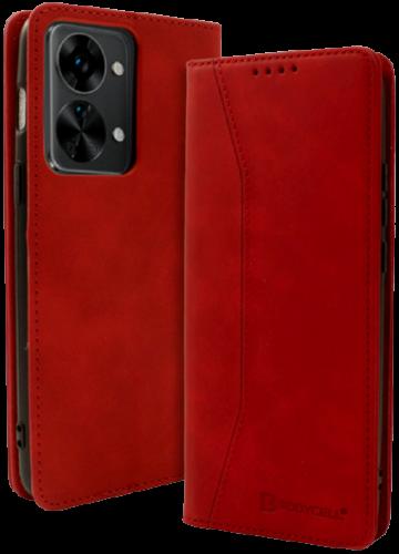 Bodycell Θήκη - Πορτοφόλι OnePlus Nord 2T - Red (5206015016486)