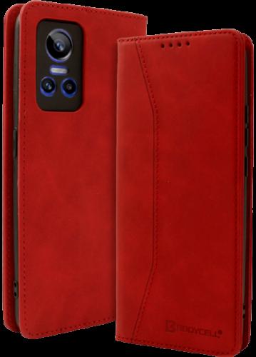 Bodycell Θήκη - Πορτοφόλι Realme GT Neo 3 - Red (5206015018893)