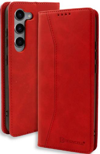 Bodycell Θήκη - Πορτοφόλι Samsung Galaxy S23 - Red (5206015019760)