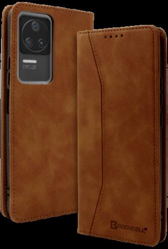 Bodycell Θήκη - Πορτοφόλι Xiaomi Poco F4 - Brown (5206015000089)