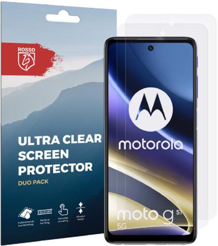 Rosso Ultra Clear Screen Protector - Μεμβράνη Προστασίας Οθόνης - Motorola Moto G51 5G - 2 Τεμάχια (8719246353451)