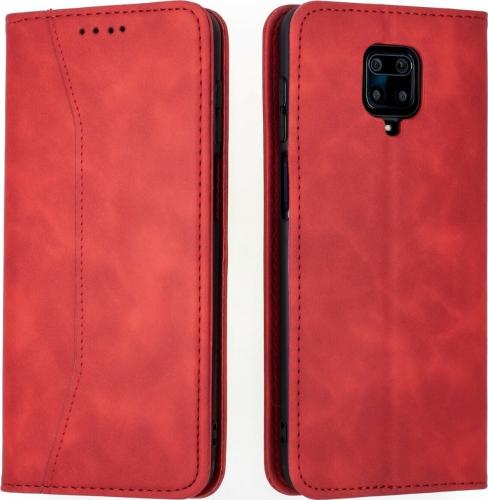 Bodycell Θήκη - Πορτοφόλι Xiaomi Redmi Note 9S / 9 Pro / 9 Pro Max - Red (5206015059735)