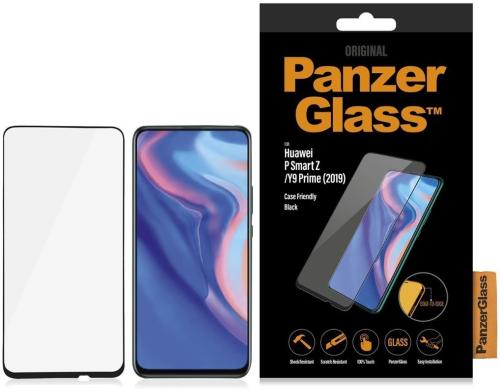 PanzerGlass Tempered Glass Case Friendly - Fullface Αντιχαρακτικό Γυαλί Οθόνης - Huawei P Smart Z / Y9 Prime 2019 - Black (5711724053504)