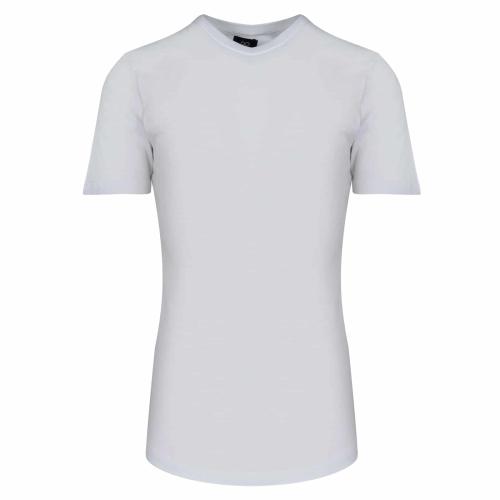 Essential T-Shirt Λευκό Round Neck (Comfort Fit) 100% Cotton