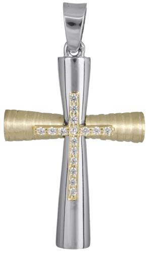 Σταυροί Βάπτισης - Αρραβώνα Γυναικείος σταυρός Κ14 021845 021845 Γυναικείο Χρυσός 14 Καράτια