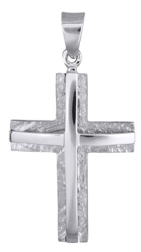 Σταυροί Βάπτισης - Αρραβώνα Λευκόχρυσος σταυρός 14Κ 011987 011987 Ανδρικό Χρυσός 14 Καράτια