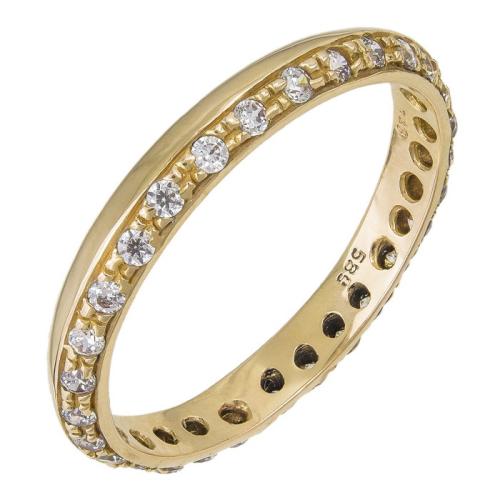 Γυναικείο δαχτυλίδι χρυσό 14Κ 020777 020777 Χρυσός 14 Καράτια