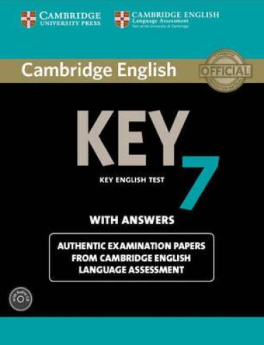 CAMBRIDGE ENGLISH KEY TEST 7 WITH ANSWERS+CD