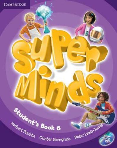 SUPER MINDS STUDENTS BOOK 6 WITH DVD