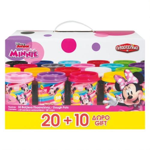 Minnie Σετ 30 Βαζάκια Πλαστελίνης Promo Pack (1045-03590)