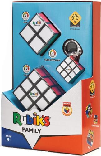 Rubik Family Pack 3x3 Μπρελόκ + 2x2 Mini + 3x3 Κλασσικό (6064015)