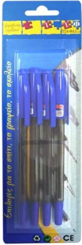Στυλό W-028 1.0mm-4Τμχ (Σ04725.4)
