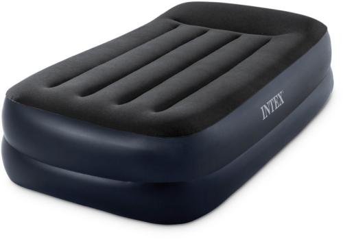 Intex Στρώμα Twin Pillow Rest Raised Airbed Fiber-Tech Bip 99x191x42cm (64122)