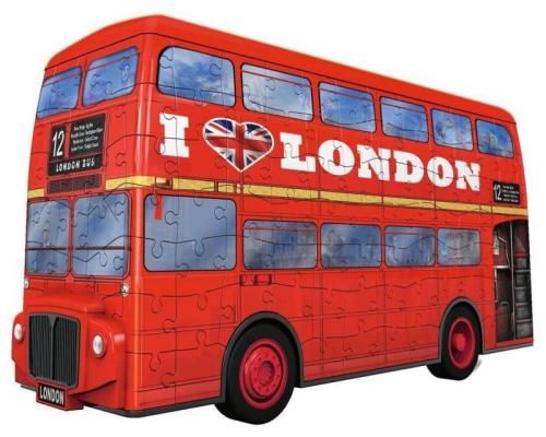 Ravensburger Παζλ 3D London Bus 216Τμχ (12534)