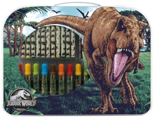 Jurassic World Art Case-Σετ Ζωγραφικής (1023-66229)