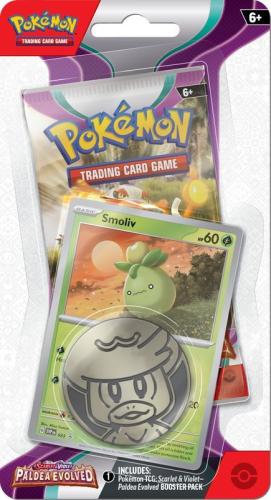 Pokemon: SV2 Scarlet & Violet Checklane Blister-2 Σχέδια (POK853562)