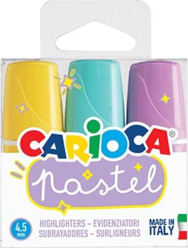 Carioca Υπογραμμιστές Mini Pastel 3Τμχ (239.431.686)