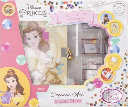 Craft Buddy Secret Diary Crystal Art Belle (CATOY-DNY001)