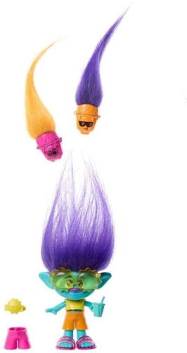 Trolls Mini Hair Pops-3 Σχέδια (HNF02)