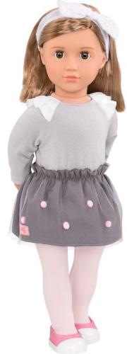 Our Generation Κούκλα Bina With Pompom Skirt (BD31227Z)
