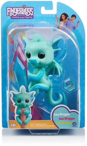 WowWee Fingerlings Baby Dragon-4 Σχέδια (3580)