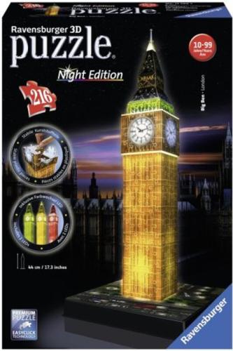 Παζλ 3D Big Ben-Νυχτερινή Έκδοση (12588)