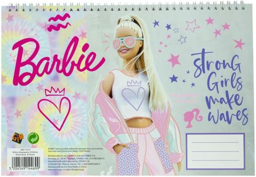 Barbie Μπλοκ Ζωγραφικής Α4 - 30 Φύλλα (349-71413)