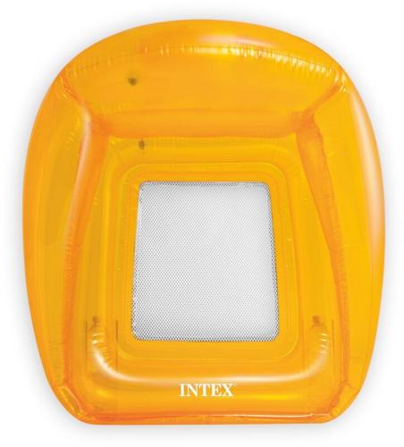 Intex Φουσκωτή Πολυθρόνα Transparent Lounges 104x102cm-3 Χρώματα (56802NP)