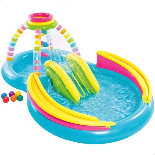 Intex Πισίνα-Rainbow Funnel Play Center (56137NP)