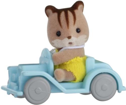 Sylvanian Families Squirrel Μωρό & Αυτοκινητάκι (030261-5203)