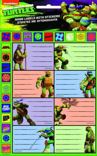 TMNT Ετικέτα Hot Stamping (774-02549)