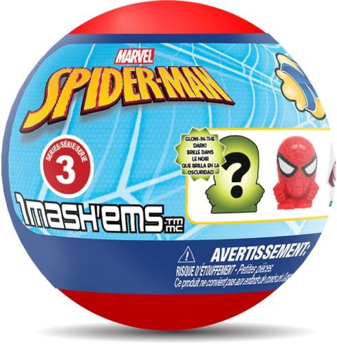 Basic Fun Mash'ems Spiderman Sphere Capsule S3-1Τμχ (51785-51786)