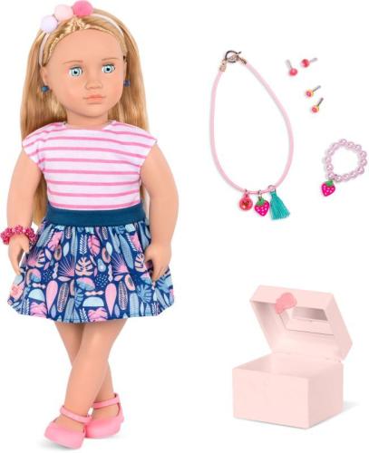 Our Generation Κούκλα Alessia With Jewelry (BD31262)