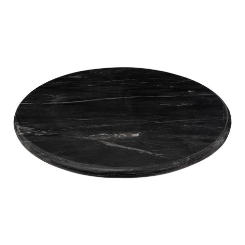 Πιατέλα Σερβιρίσματος (Φ30x1.5) S-D Sublima 188888B Marble Black