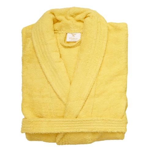 Μπουρνούζι Viopros Classic Bathrobes Κίτρινο SMALL SMALL