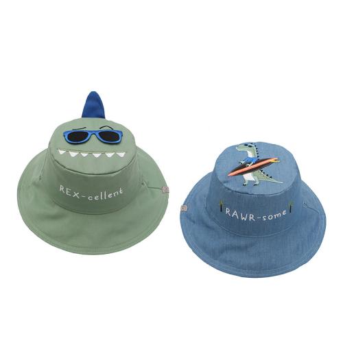 Παιδικό Καπέλο 2 Όψεων Με Προστασία UV FlapjackKids Dino/Surf 4-6 Ετών 4-6 Ετών