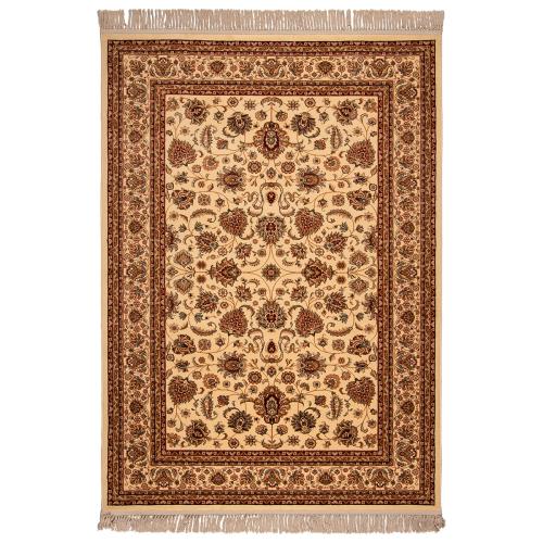 Χαλί (133x190) Βιοκαρπέτ Isfahan 3783B Cream/ Cream