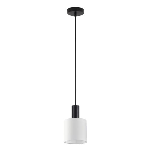 Φωτιστικό Οροφής Μονόφωτο Homelighting 77-8505 Black/White