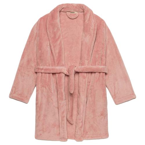 Ρόμπα Fleece Γυναικεία Minerva 52386-639 Pink Pale SMALL/MEDIUM SMALL/MEDIUM