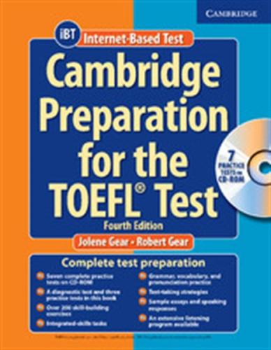 CAMBRIDGE PREPARATION FOR THE TOEFL TEST STUDENT'S BOOK (+CD-ROM) 4TH EDITION