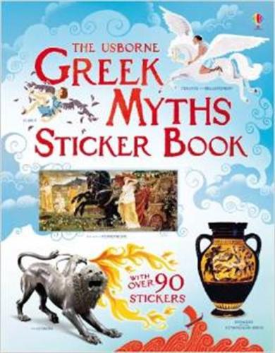 GREEK MYTHS STICKER BOOK PAPERBACK