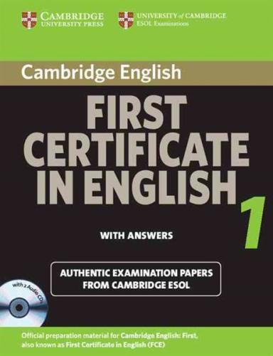 CAMBRIDGE FIRST CERTIFICATE IN ENGLISH 1 SELF STUDY PACK 2008