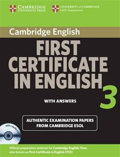 CAMBRIDGE FIRST CERTIFICATE IN ENGLISH 3 SELF STUDY PACK 2009